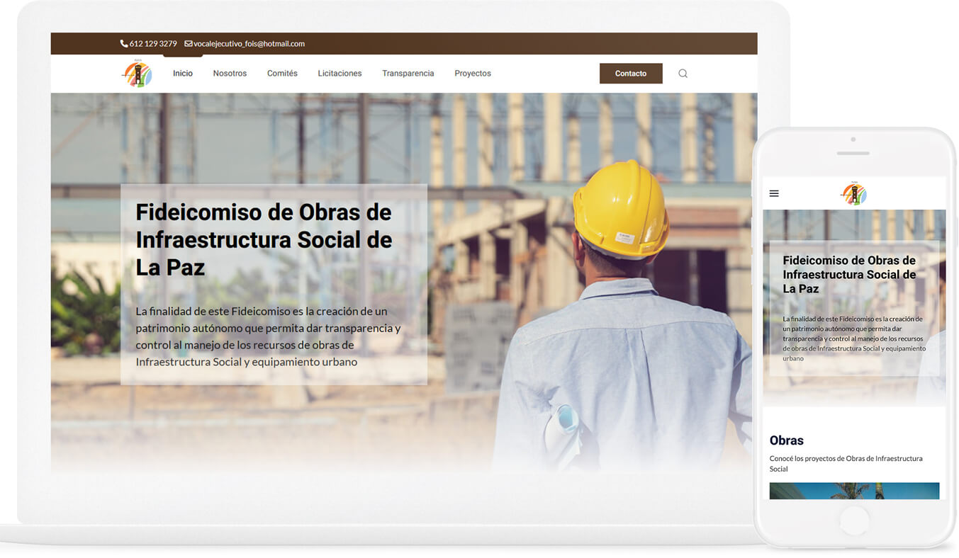 Proyecto web institucional Consejo Sudcaliforniano de Ciencia y Tecnología