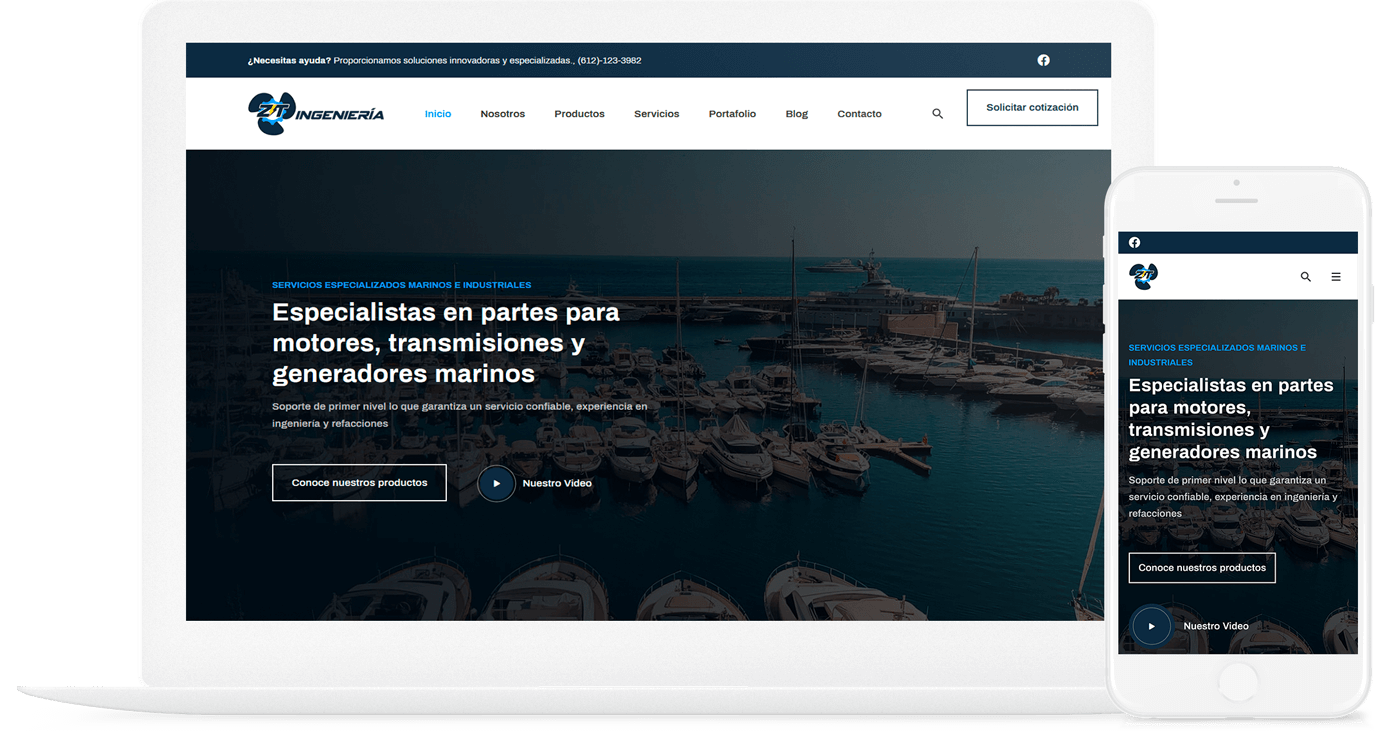 Proyecto tienda online para la empresa ZT Ingeniería